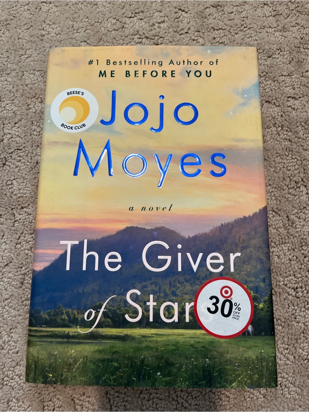 The Giver of Stars by Jojo Moyes Hardcover Novel